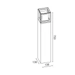 Уличный светодиодный светильник LeDron ETERNAL ETERNAL 750 от ImperiumLoft