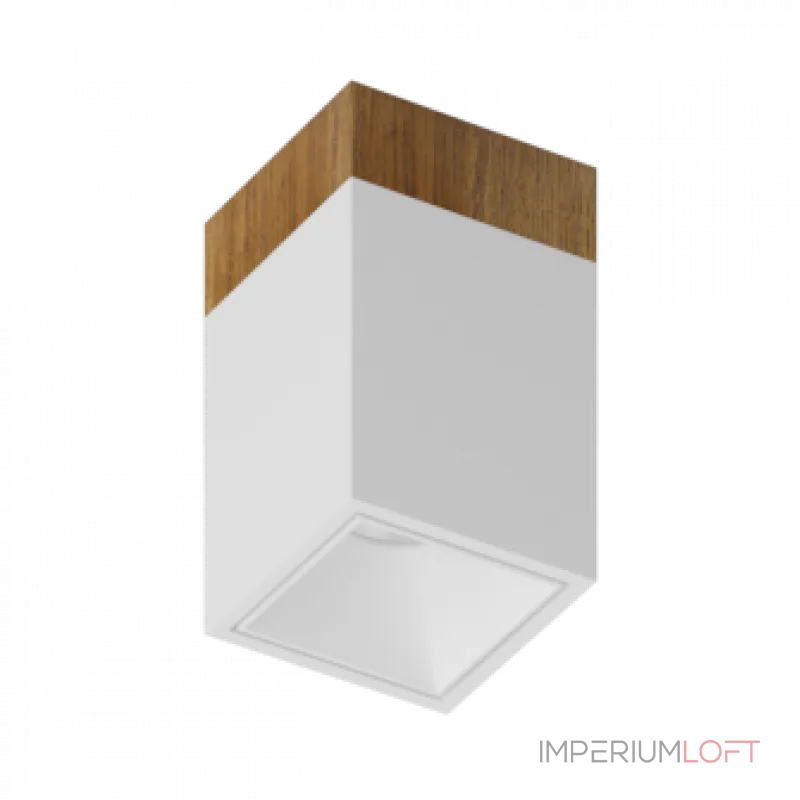 Потолочный светодиодный светильник LeDron KUBING WOODEN KUBING 130 Wooden White
