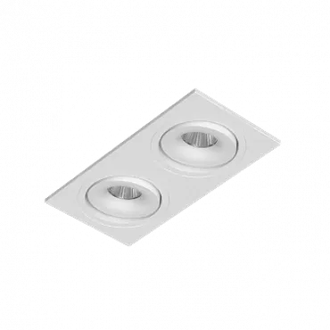 Встраиваемый поворотный светодиодный светильник LeDron MJ1006 MJ1006 SQ2 White 4000K
