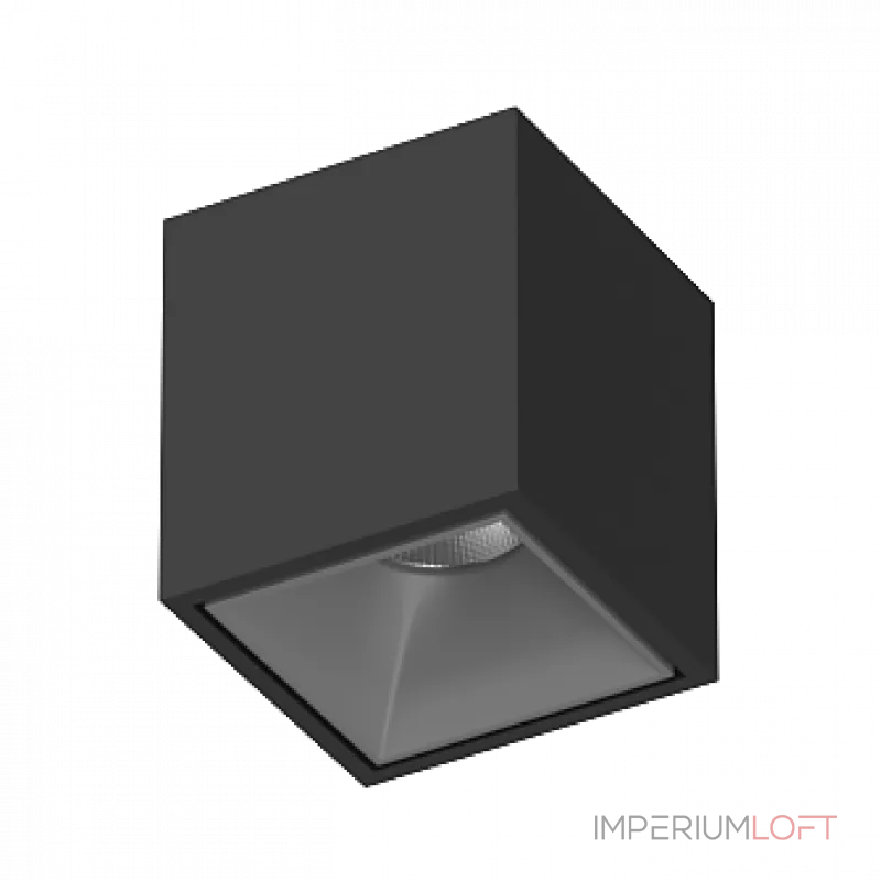 Потолочный светодиодный светильник LeDron KUBING KUBING Black-Grey 4000K