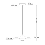 Подвесной светильник LeDron UFO UFO SP1-S White