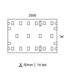 Светодиодная лента LeDron D8280 D8280-DW-824S