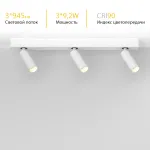 Потолочный поворотный светодиодный светильник LeDron SAGITONY SAGITONY E3 S40 Wh 4000K