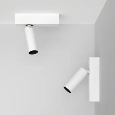 Настенно-потолочный поворотный светодиодный светильник LeDron SAGITONY SAGITONY E S40 W-Bl