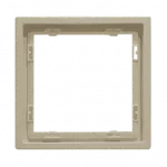Рамка на 1 пост для розеток и выключателей LeDron 1 Frame PC Cashmere