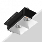 Встраиваемый светильник под сменную лампу LeDron RISE SQ H KIT2 RISE SQ H KIT2 White