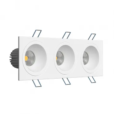 Встраиваемый светодиодный светильник LeDron LH07H-R LH07H-R SQ3 White