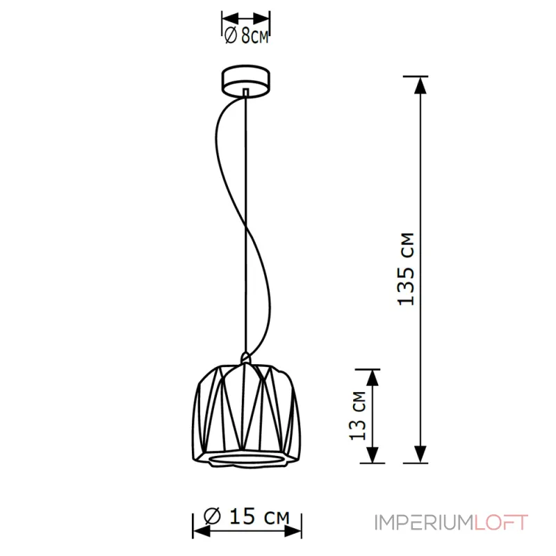 Подвесной светильник LightHall Titan LH012164 Подвесной светильник LightHall Titan LH012164