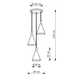 Подвесной светильник LightHall Glaro LH012082