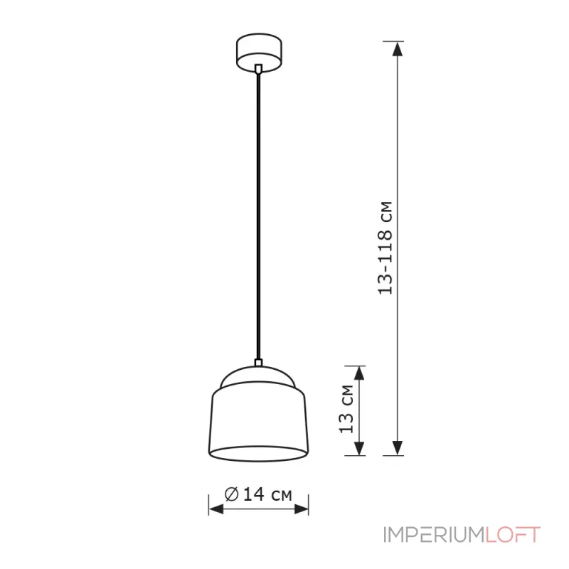 Подвесной светильник LightHall Luxor LH012165 Подвесной светильник LightHall Luxor LH012165