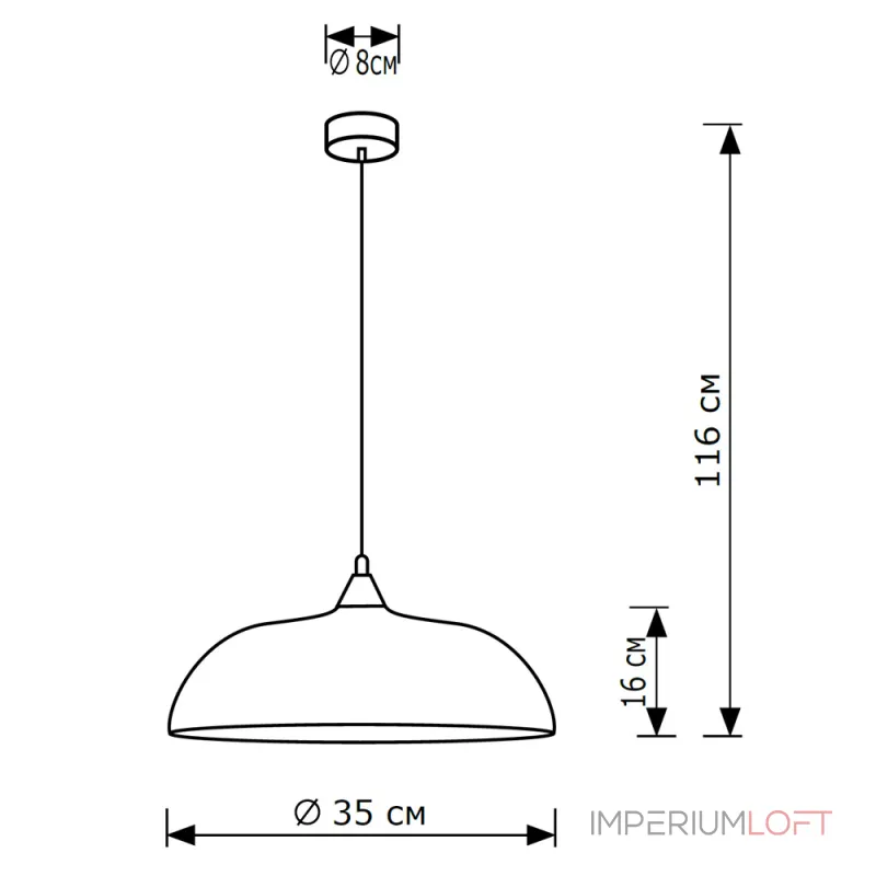 Подвесной светильник LightHall Zenira LH032064