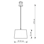 Подвесной светильник LightHall Bella LH012032