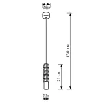 Подвесной светильник LightHall Stone LH012176