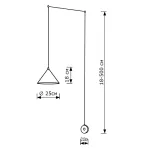Подвесной светильник LightHall Vizor LH032109