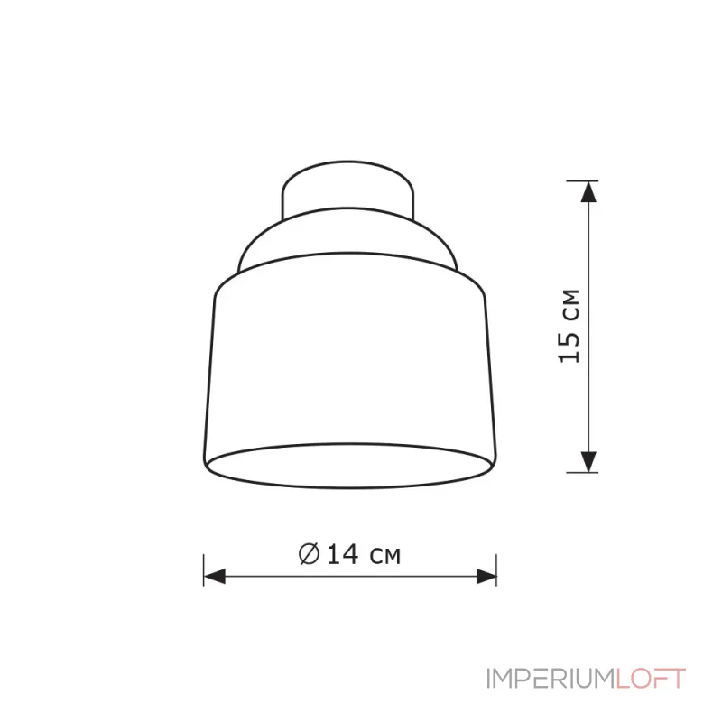 Потолочный светильник LightHall Luxor LH012166 Потолочный светильник LightHall Luxor LH012166