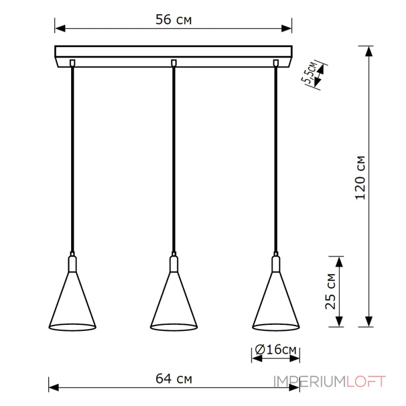 Подвесной светильник LightHall Glaro LH012093 Подвесной светильник LightHall Glaro LH012093
