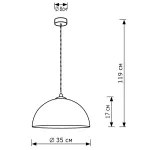 Подвесной светильник LightHall Brill LH032054