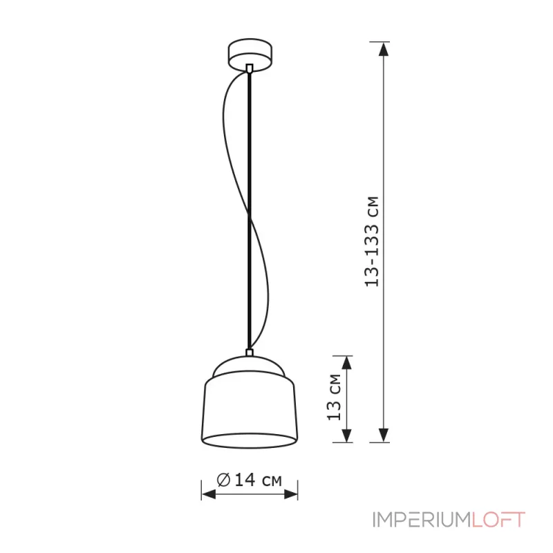 Подвесной светильник LightHall Luxor LH012167