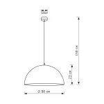 Подвесной светильник LightHall Beam 50 LH052006
