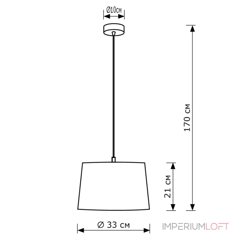 Подвесной светильник LightHall Bella LH012034