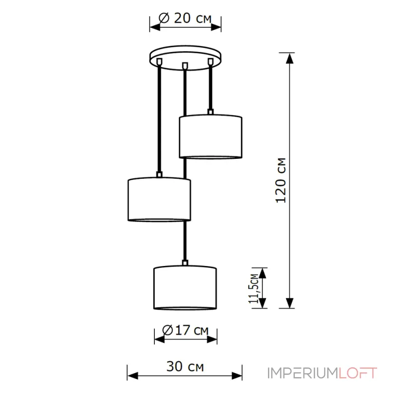 Подвесной светильник LightHall Blaze LH012136