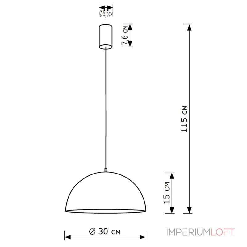 Подвесной светильник LightHall Aurora 30 LH032034 Подвесной светильник LightHall Aurora 30 LH032034