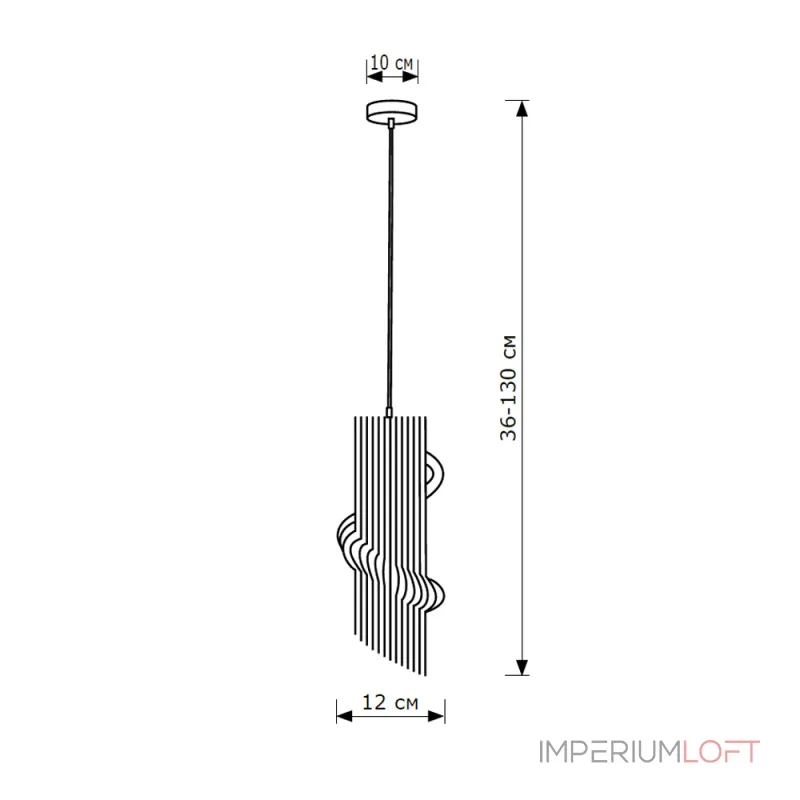 Подвесной светильник LightHall Eden LH012006