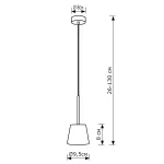 Подвесной светильник LightHall Lusio LH012109