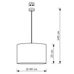 Подвесной светильник LightHall Blaze LH012121