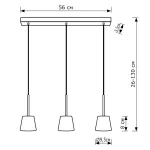 Подвесной светильник LightHall Lusio LH012111