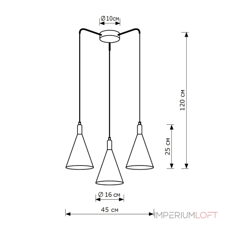Подвесной светильник LightHall Glaro LH012080 Подвесной светильник LightHall Glaro LH012080