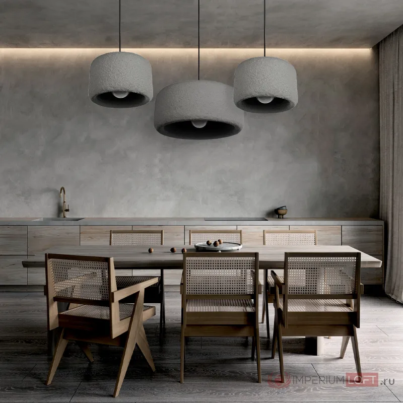 Подвесной светильник Loft it Stone 10252/500 Grey от ImperiumLoft