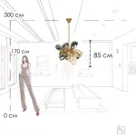 Подвесная люстра Loft it Britannica 10401/800S от ImperiumLoft