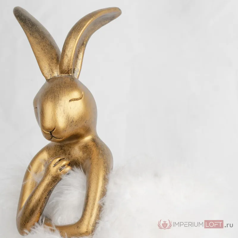 Настольная лампа LOFT IT Lapine 10315/A White fluff от ImperiumLoft