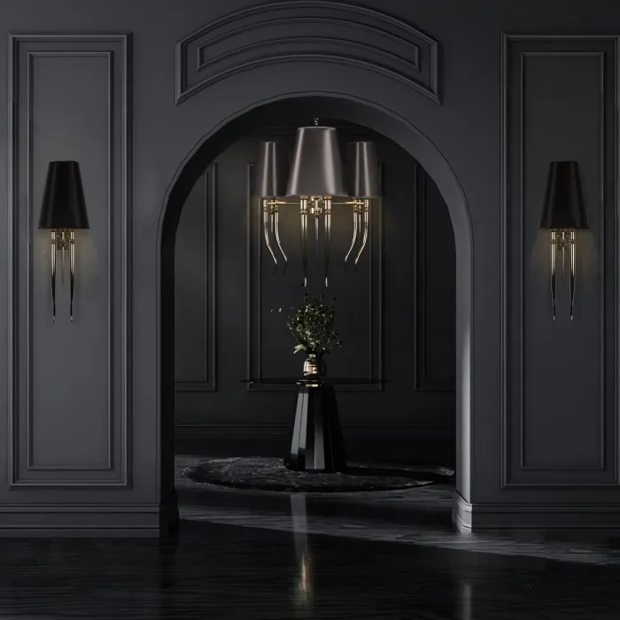 Настенный светильник LOFT IT Brunilde 10207W/L Black от ImperiumLoft
