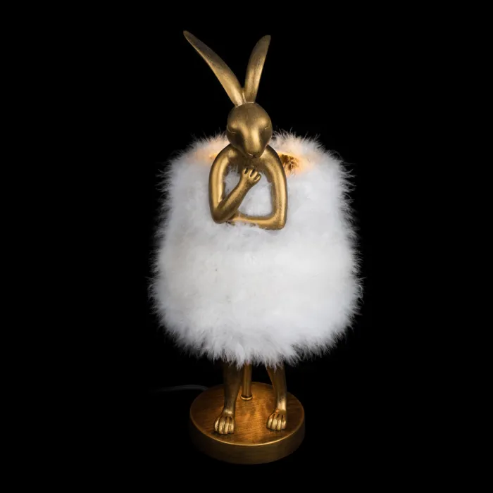 Настольная лампа LOFT IT Lapine 10315/A White fluff от ImperiumLoft