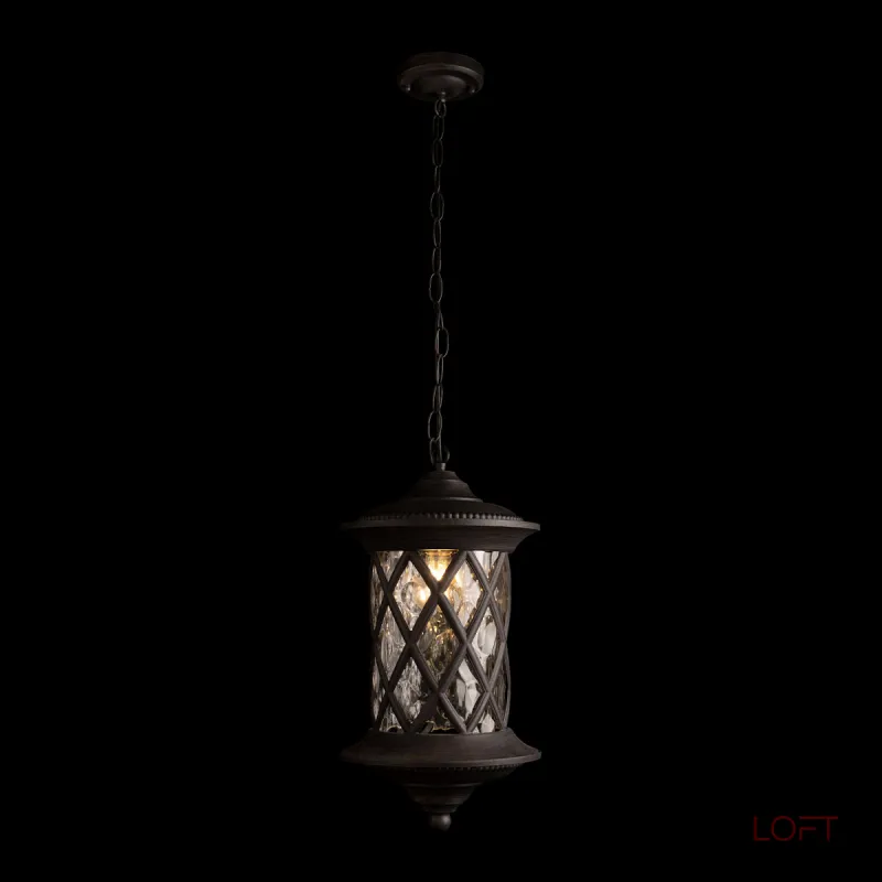 Уличный подвесной светильник Loft it Bergamo 100018P от ImperiumLoft