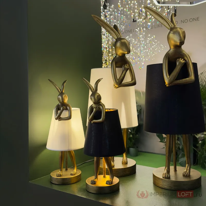 Настольная лампа LOFT IT Lapine 10315/B Black от ImperiumLoft