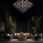 Подвесной светильник LOFT IT Mira 10259/800 Gold Asfour от ImperiumLoft