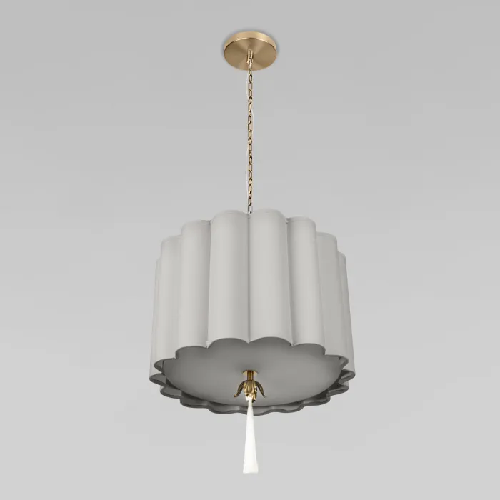 Подвесной светильник Loft it Mellow 10306P Grey linen от ImperiumLoft