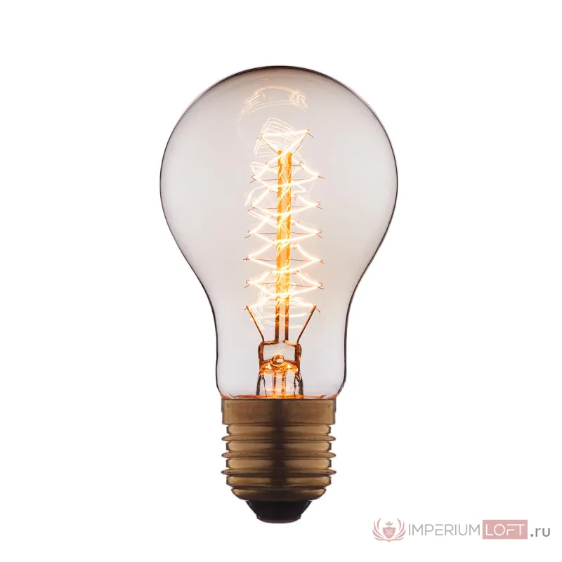 Лампа накаливания Loft it Bulb 1003 E27 40Вт K 1003 Цвет плафонов черный от ImperiumLoft