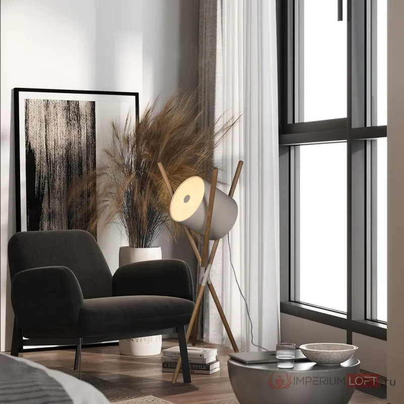 Торшер LOFT IT Bobbin 10245F White от ImperiumLoft