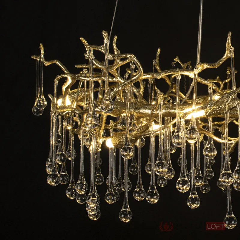 Подвесная люстра LOFT IT Bijout 10068/800 GD от ImperiumLoft