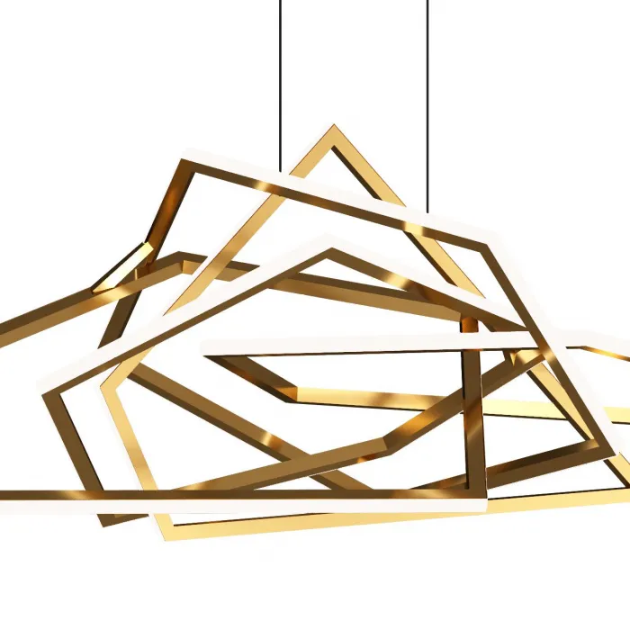 Подвесной светильник Loft it Ring 1 10028 Цвет арматуры золото Цвет плафонов золото от ImperiumLoft
