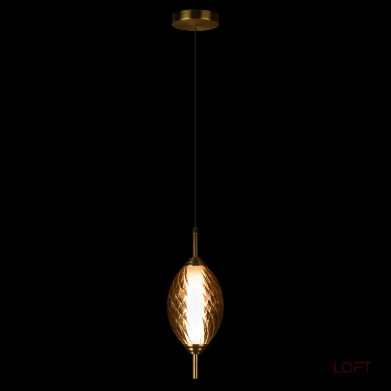 Подвесные светильники Loft it Helix 10421/A Amber от ImperiumLoft