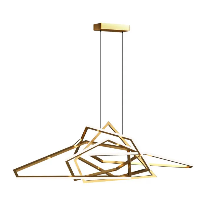 Подвесной светильник Loft it Ring 1 10028 Цвет арматуры золото Цвет плафонов золото от ImperiumLoft