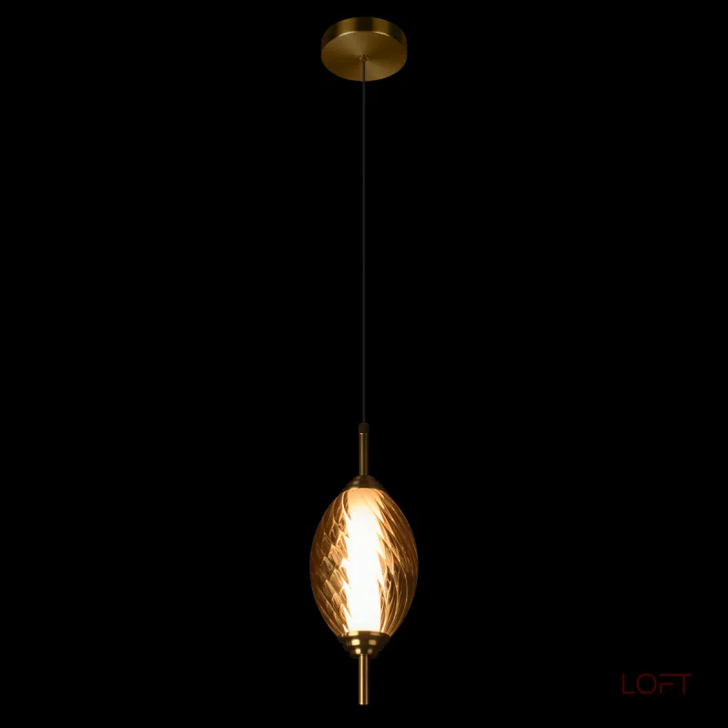 Подвесные светильники Loft it Helix 10421/A Amber от ImperiumLoft