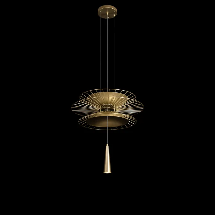 Подвесной светильник Loft it Star 10141B/400 Gold от ImperiumLoft