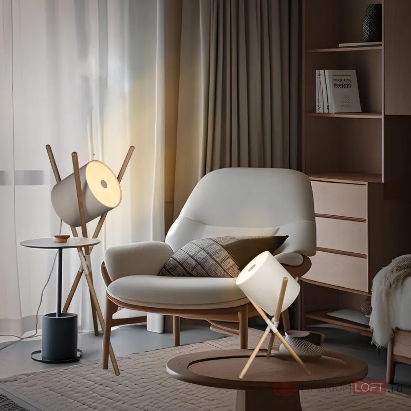 Настольная лампа LOFT IT Bobbin 10245T White от ImperiumLoft
