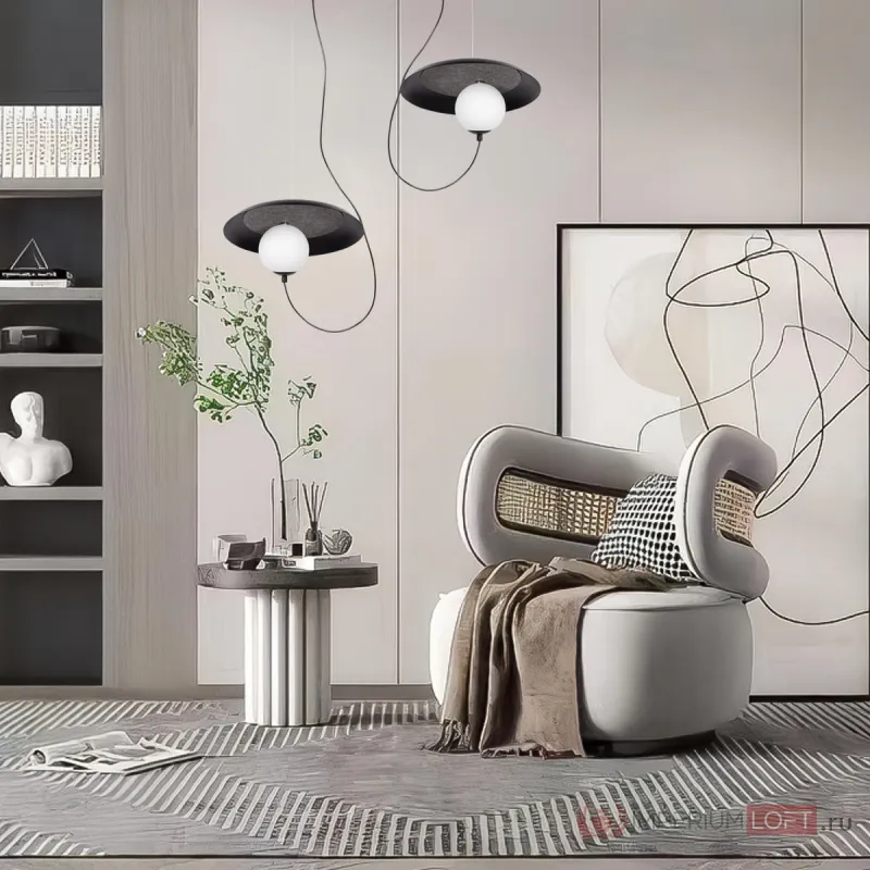 Торшер Loft it Wonders 10237F Black от ImperiumLoft